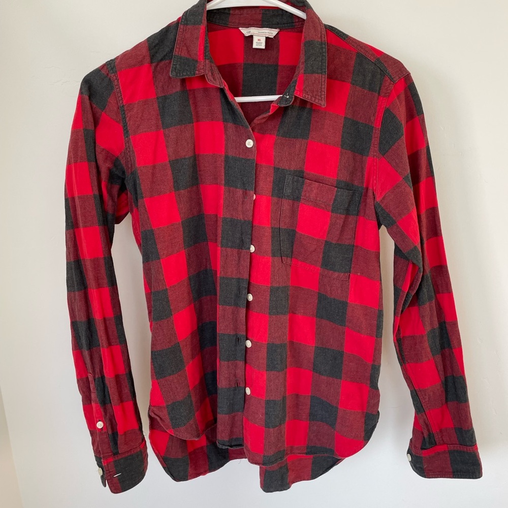 Gap Buffalo Plaid Button Up